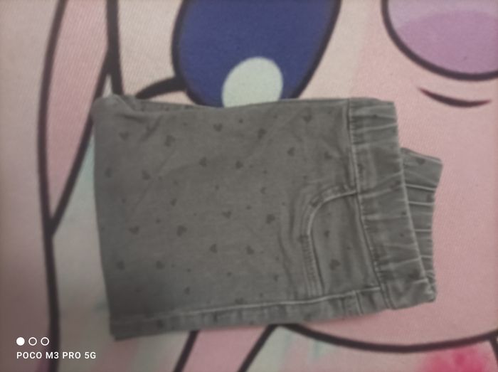Jeans petit cœur 10 ans