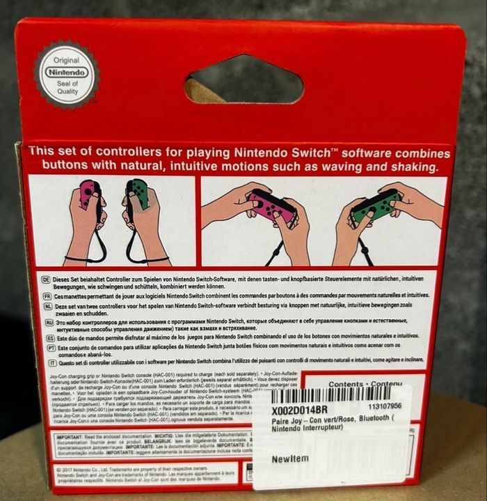 Joy-con Nintendo switch joycon - photo numéro 3