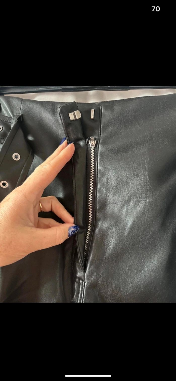 Short simili cuir - photo numéro 4