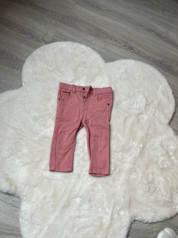 1 pantalon rose 9 mois bébé fille
