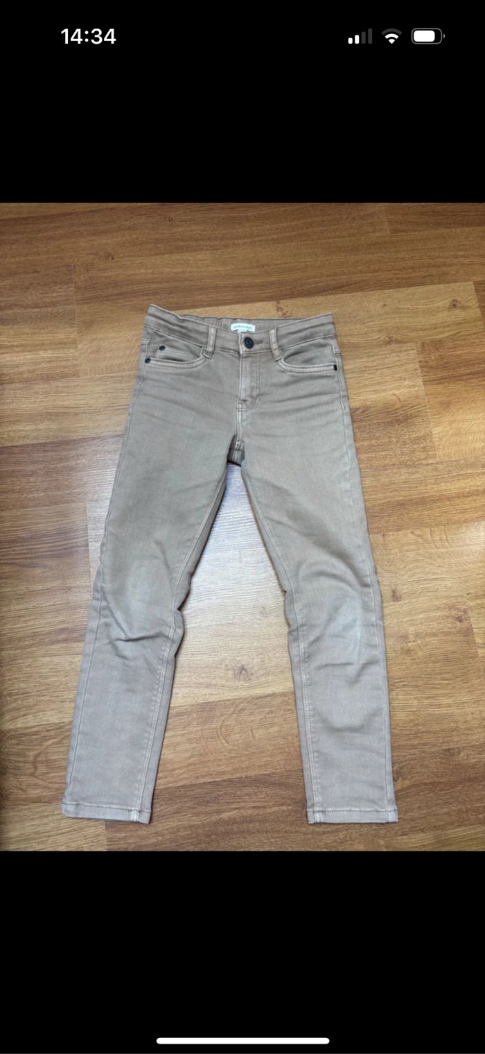 Pantalon jeans garçon vertbaudet 7 ans