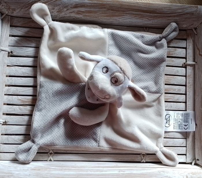 Agneau doudou plat - photo numéro 2