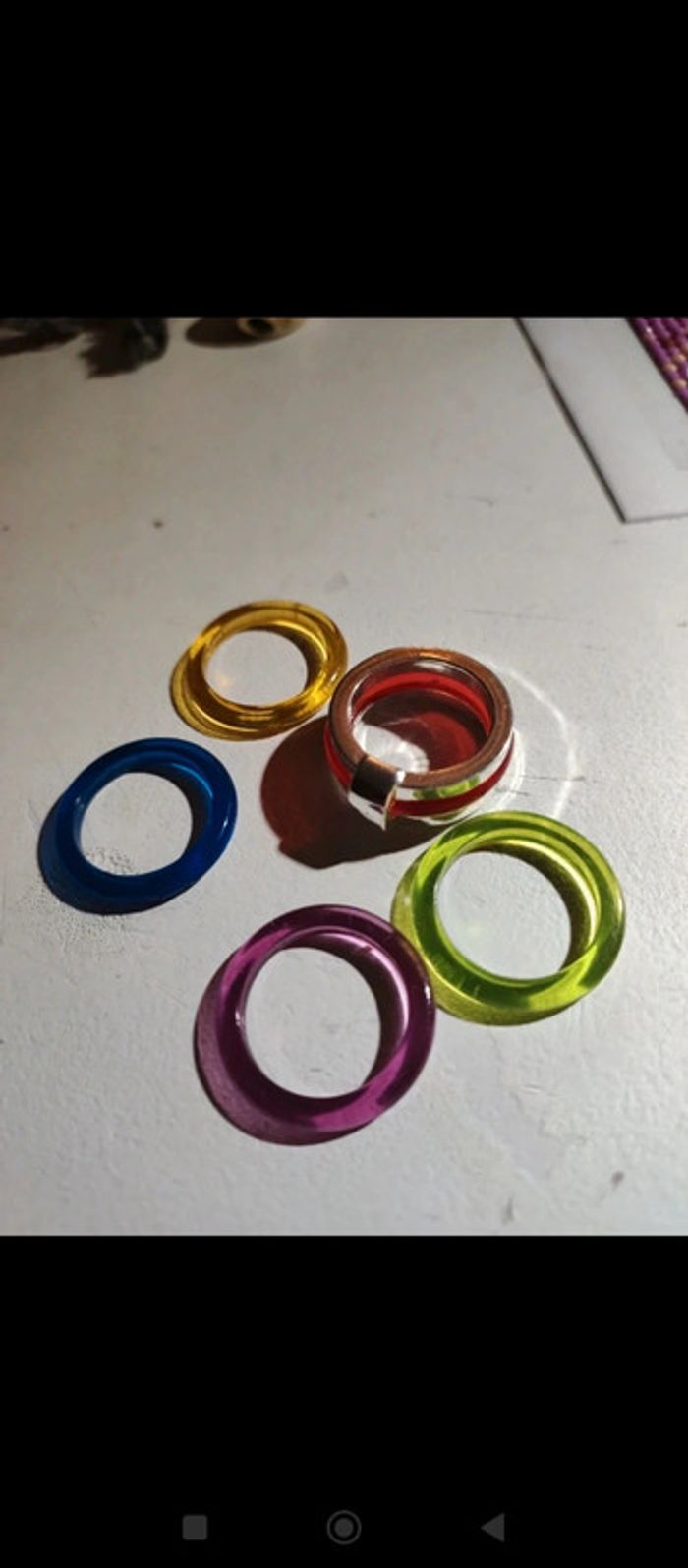 Bague avec anneaux interchangeables - photo numéro 4
