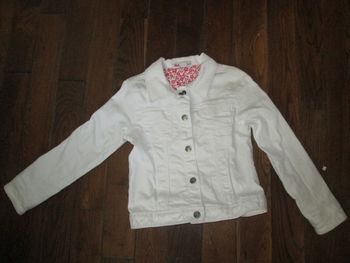 Veste en jean fille 5 ans tex