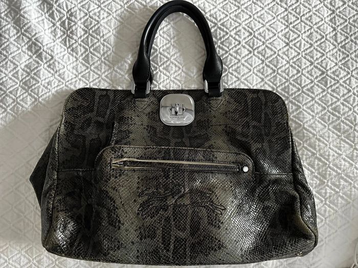 Magnifique sac à main longchamp en cuir