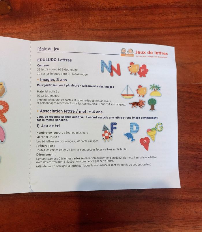 Jeu Djeco "Jeux de lettres" - photo numéro 3