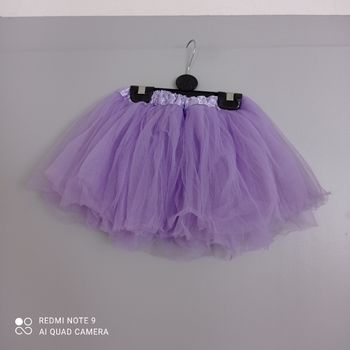Jupe tulle 2/3ans lilas