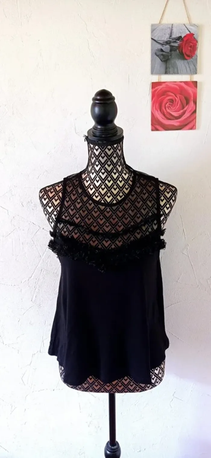 🌸 Débardeur chic, Bershka, taille L