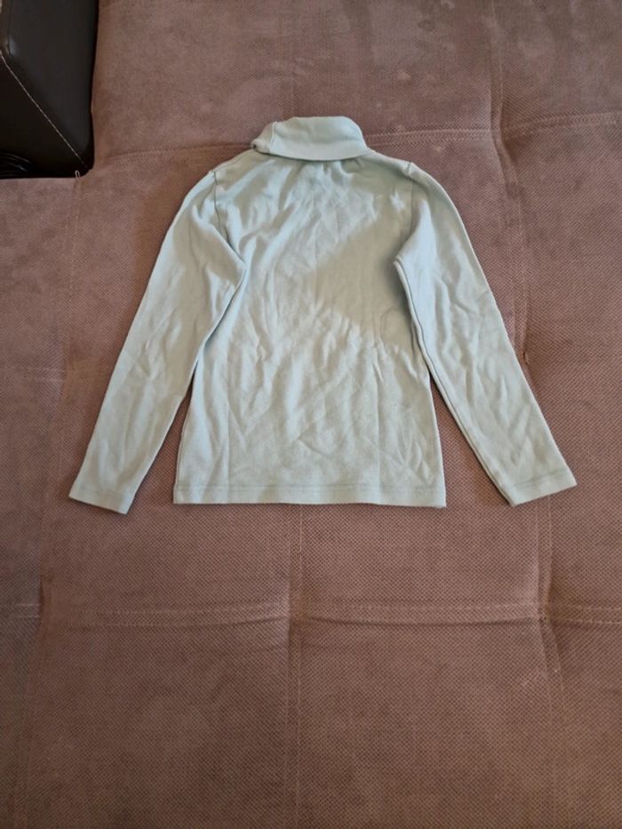 Tee-shirt manches longues colle roulé fille - photo numéro 3