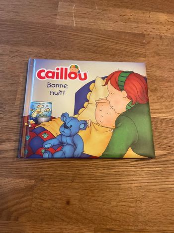 Livre Caillou Bonne nuit !