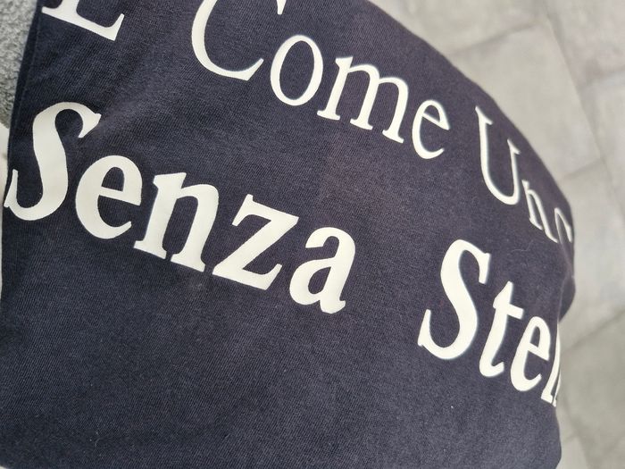 T-shirt humoristique manches courtes bleu marine et blanc - photo numéro 3