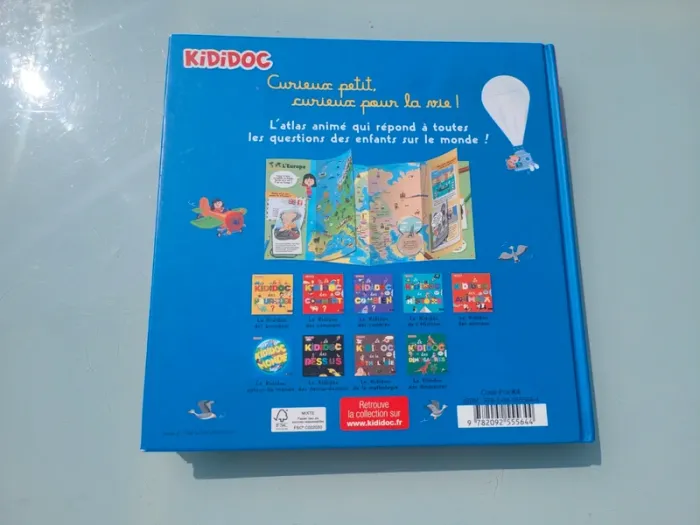 Livre animé de flaps, tirettes.. Kididoc grand format 🌎 Le Kididoc autour du monde 🌎 (94) - photo numéro 15