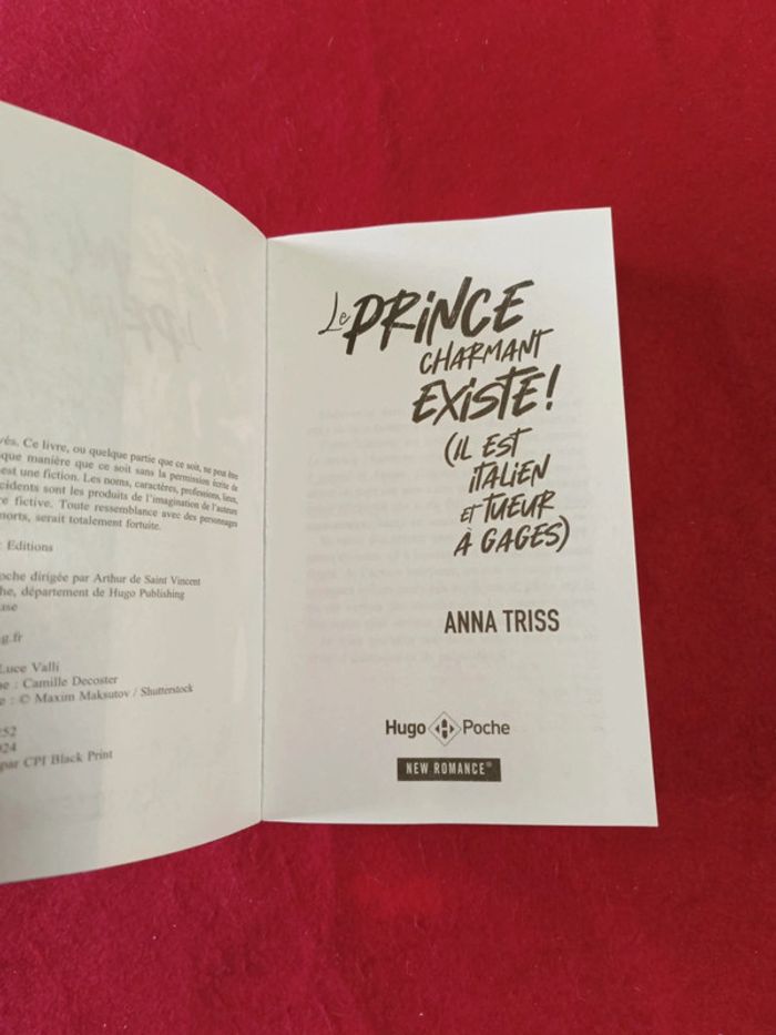 Le prince charmant existe il est italien et tueur à gages " Anna Triss" Hugo poche - photo numéro 7