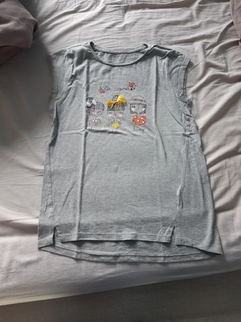 Tee shirt gris 12 ans