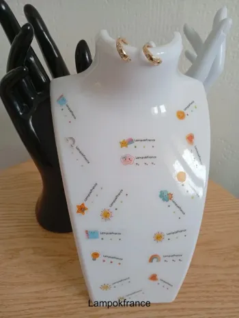 Solde 💝 Boucle d'oreille d'orée simple doré rondes avec des stras