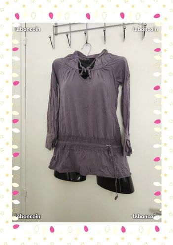 Tunique violette creeks 12 ans