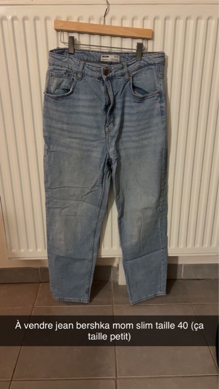 Jean mum bershka taille 40 - photo numéro 2
