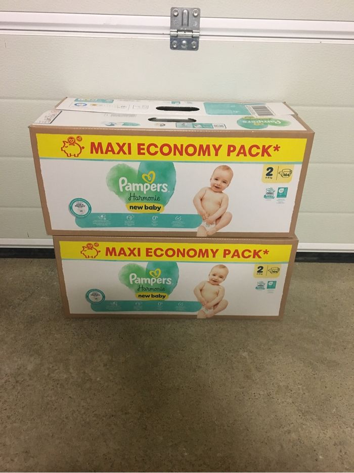 Couches Pampers harmonie taille 2