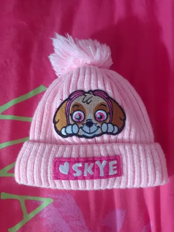 Bonnet skye stella pat patrouille 2/4 ans