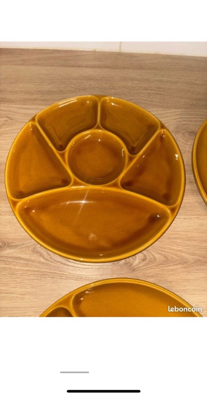 Assiettes à fondu le Creuset - photo numéro 3