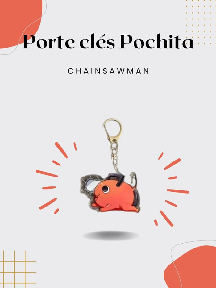 Porte clés Pochita Chainsawman