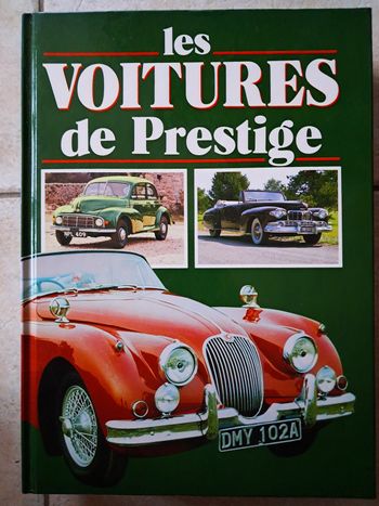 Livre Les voitures de prestige
