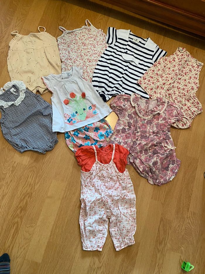 Lot de 20 pièces été 6 mois