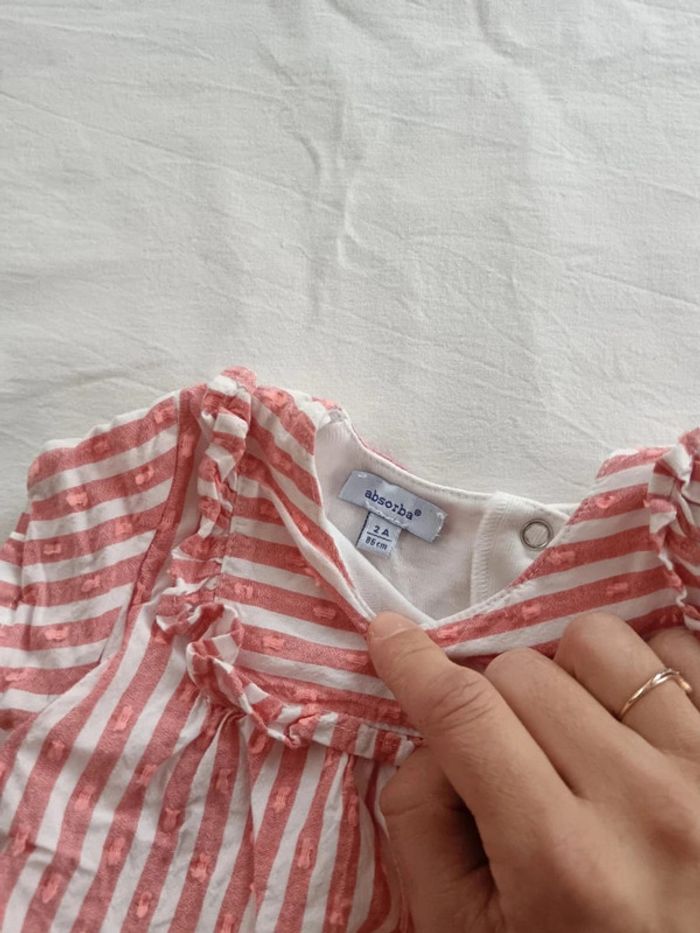 Blouse body Absorba 2 ans 86cm - photo numéro 4