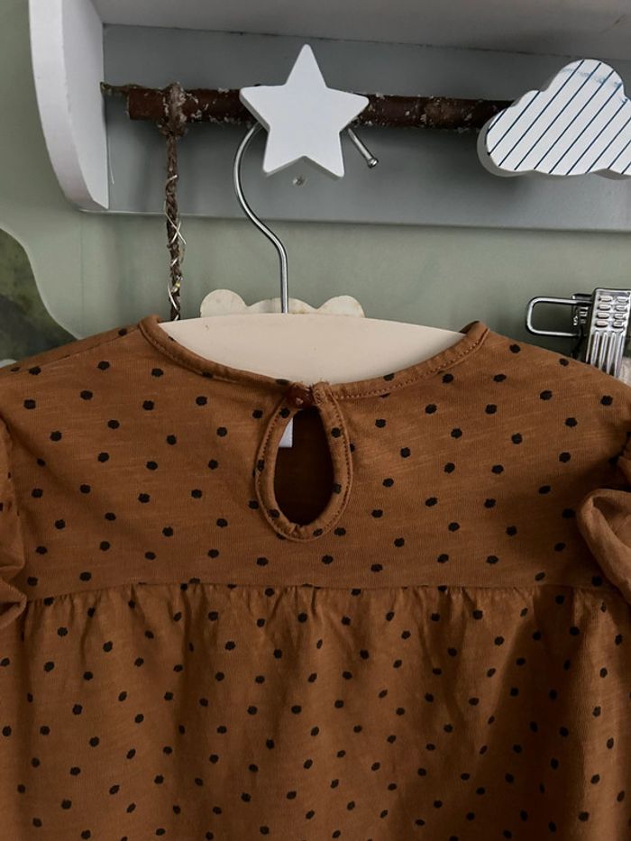 Robe légère 12 mois/ collant - photo numéro 5