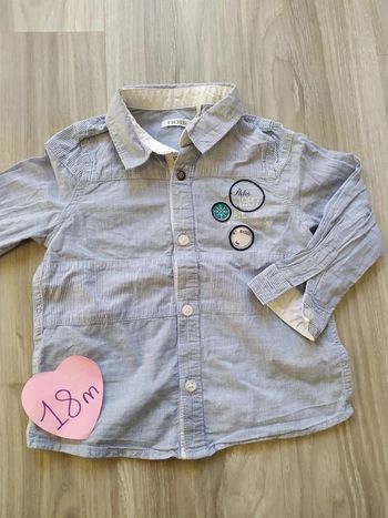 chemise ml 18 mois