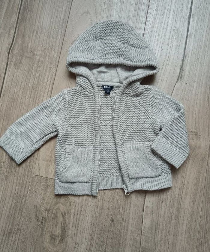 Veste/ Gilet à capuche Kiabi 3 mois