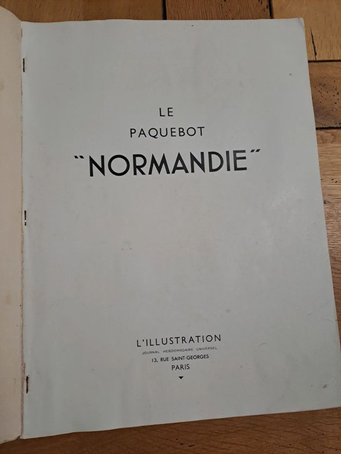 Paquebot Normandie  l'illustration - photo numéro 2