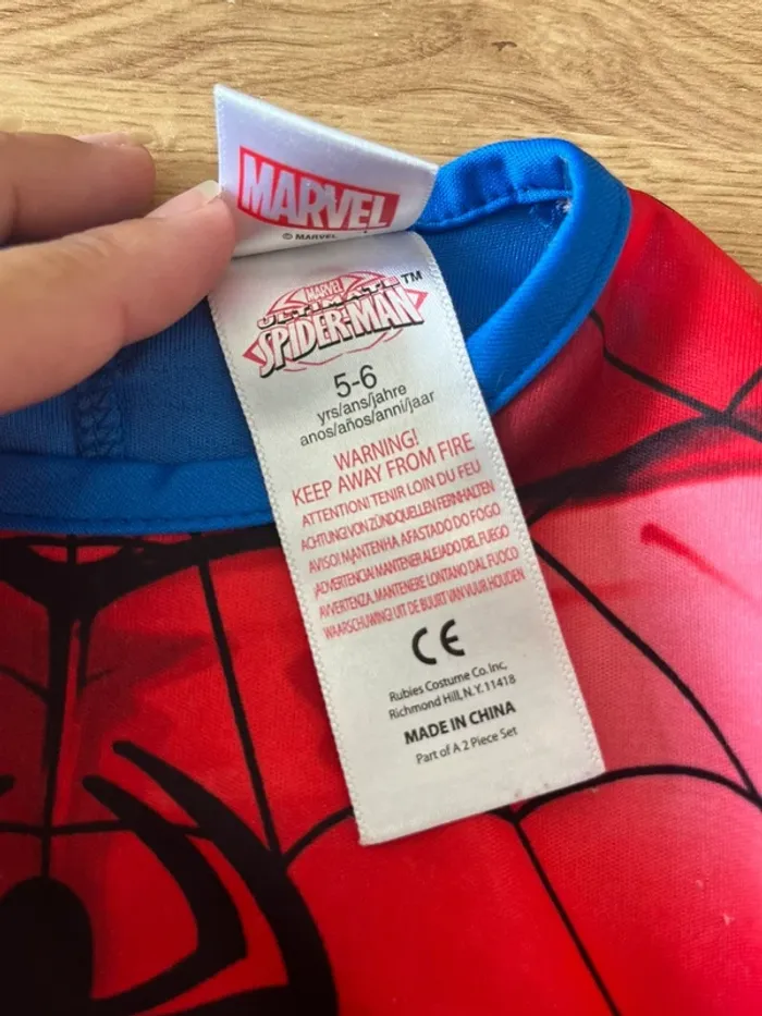 Déguisement Spider Man - photo numéro 3