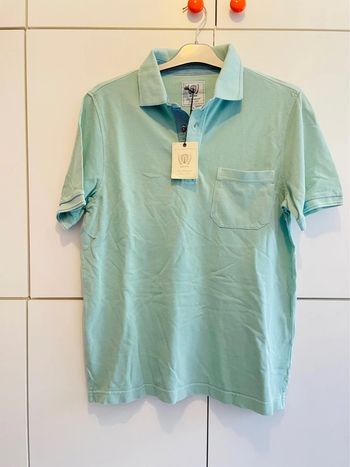 Polo neuf vert d’eau taille M Belika