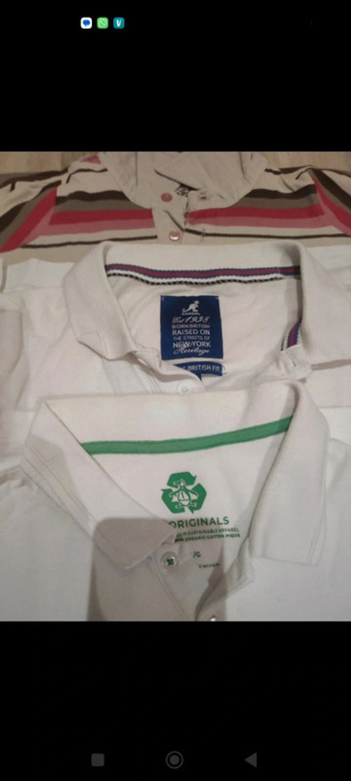 Lot de 3 polos taille L - photo numéro 2