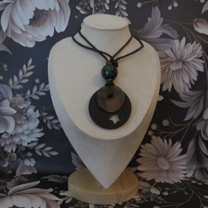 ✨ Superbe collier artisanal bohème – pièce unique ! ✨ - photo numéro 2