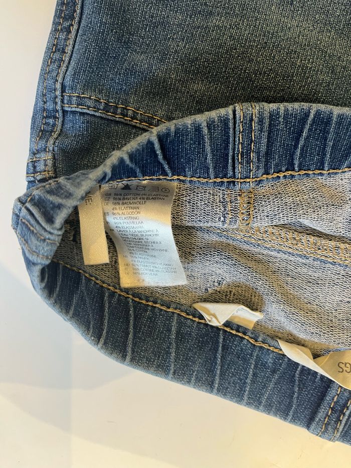 Jegging / leggings en jean bleu 13-14 ans h&m kids - photo numéro 5
