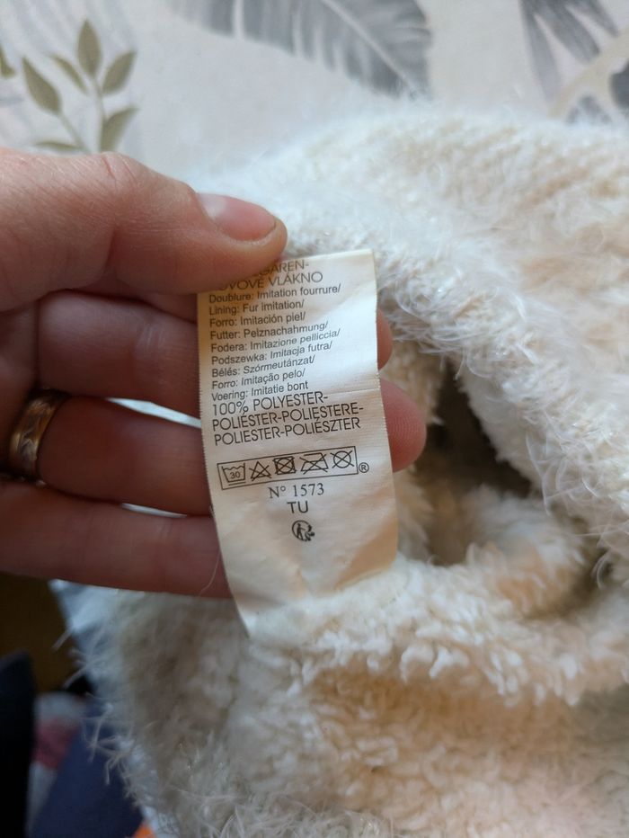 Snood Blanc tout doux 6/8ans - photo numéro 3