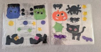Autocollant halloween fenetre
