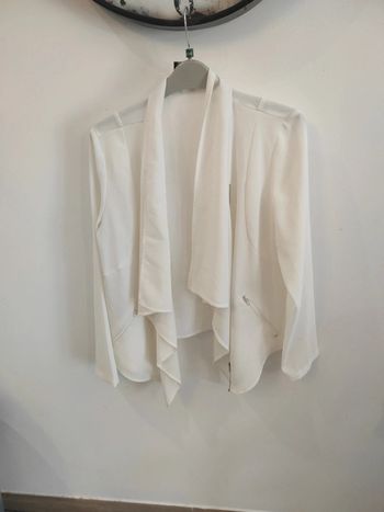 Blazer blanche femme taille 40