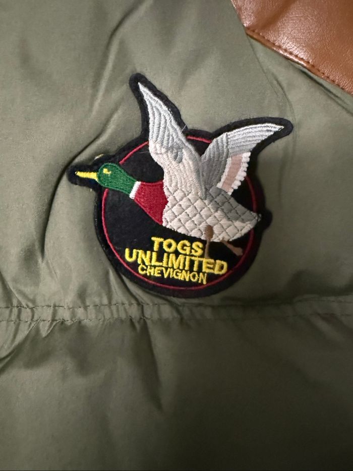 Doudoune chevignon kaki XL - photo numéro 9