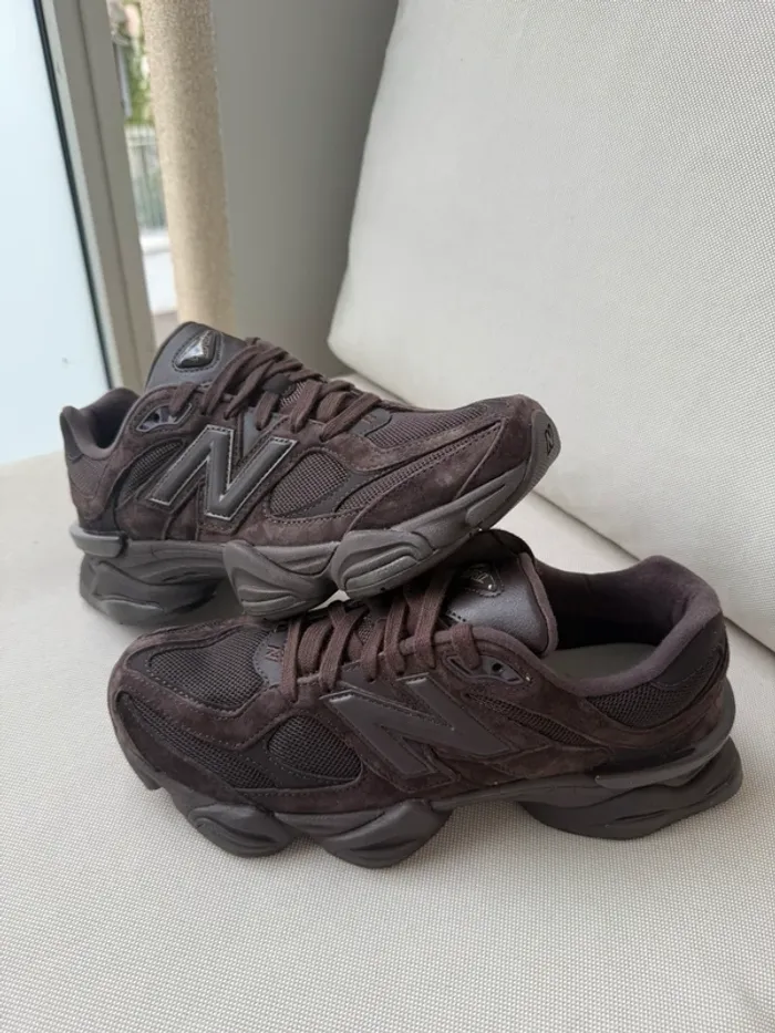 Basket New balance 9060 Chocolate Brown - photo numéro 2