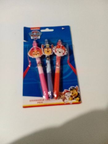 Lot de stylos pat patrouille