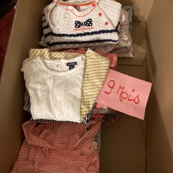 Lot bébé fille 9 mois