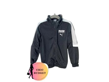 Veste Jogging Puma Noire - Taille 5/6 ans - Parfait État.