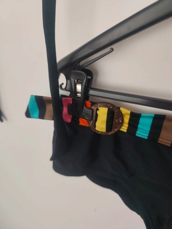 Maillot de bain 44 multicolore rayures - photo numéro 2