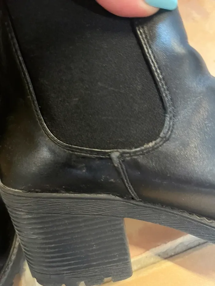 Bottine à talon noire - photo numéro 8