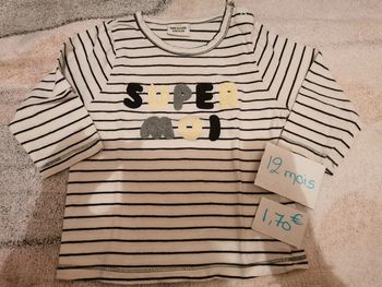 T.shirt manches longues fin