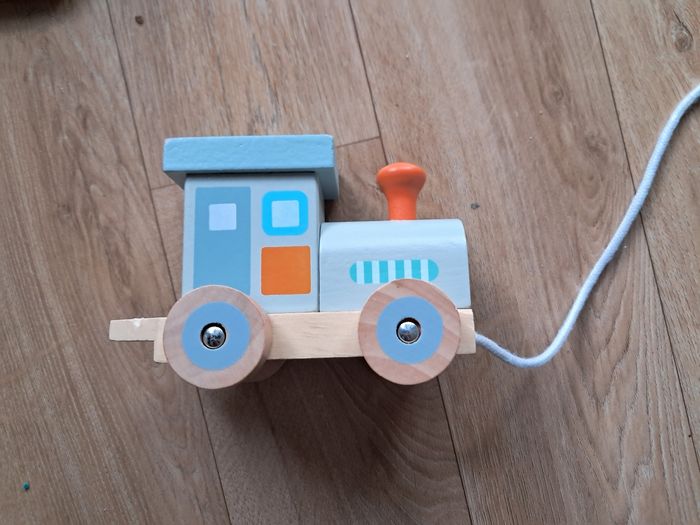 Train des animaux en bois - photo numéro 3