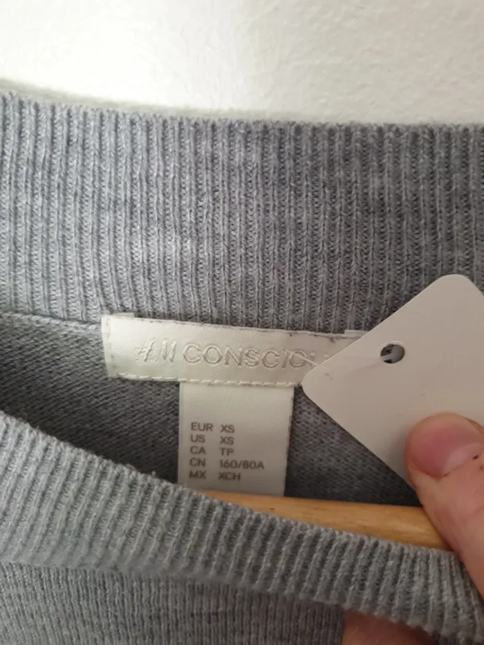 Pull col montant bas peplum A1179 - photo numéro 2
